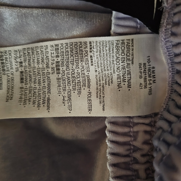 Nike Kids Velor Jogger Set in Soft Blue and White - Picture 10 of 12